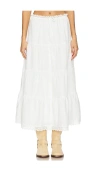 More To Come Angela Maxi Skirt In White