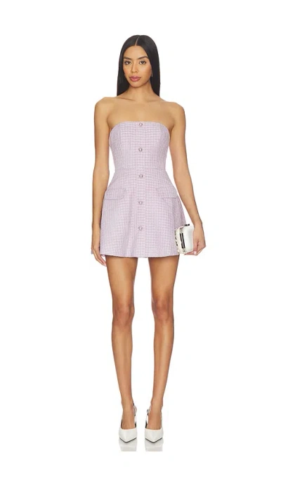 More To Come Anwen Mini Dress In Purple