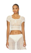 More To Come Aulani Top In White