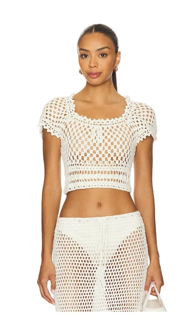 More To Come Aulani Top In White