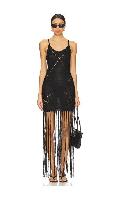 More To Come Avi Maxi Dress In 黑色