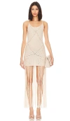 More To Come Avi Maxi Dress In 素色