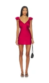 More To Come Beckett Mini Dress In Pink