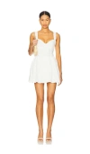 More To Come Bonnie Mini Dress In White
