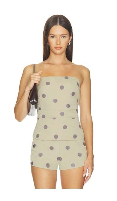 More To Come Calinda Strapless Top In Multi