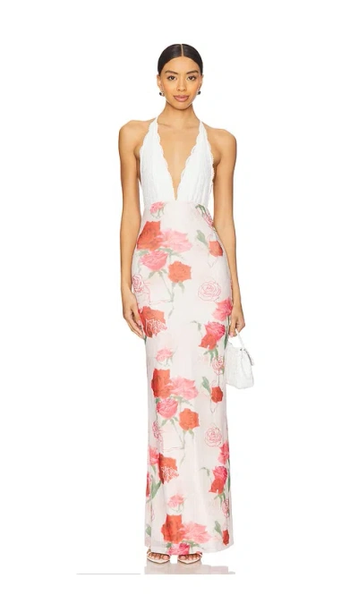 More To Come Camryn Maxi Dress In White