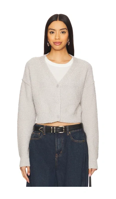 More To Come Carolyn Cardigan In 麻灰色