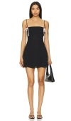 More To Come Carson Mini Dress In 블랙