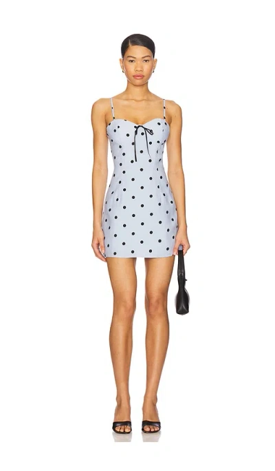 More To Come Cassidy Mini Dress In Blue