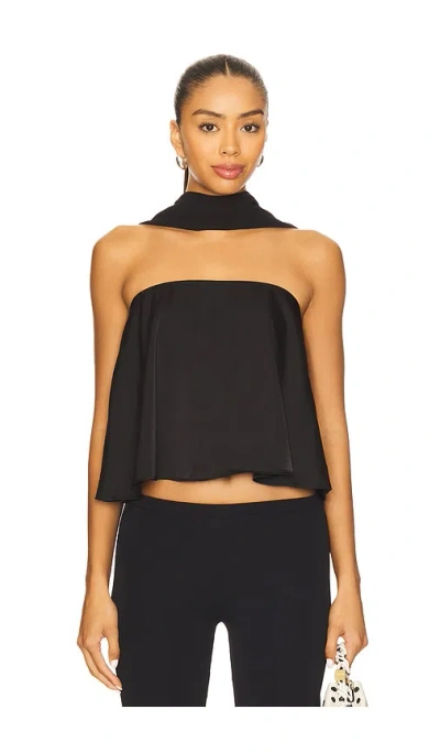 More To Come Cassidy Strapless Top In Black