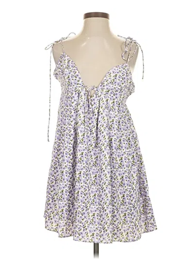 More To Come Casual Dress In Purple