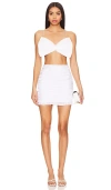 MORE TO COME CHRISTINA BOW SKIRT SET