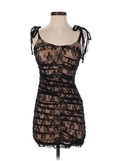 Pre-owned More To Come Cocktail Dress In Black