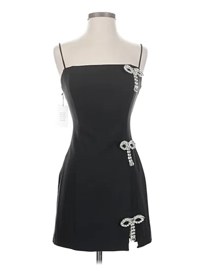 Pre-owned More To Come Cocktail Dress In Black