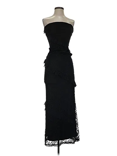 Pre-owned More To Come Cocktail Dress In Black