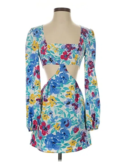 Pre-owned More To Come Cocktail Dress In Blue