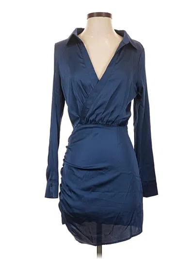 Pre-owned More To Come Cocktail Dress In Blue