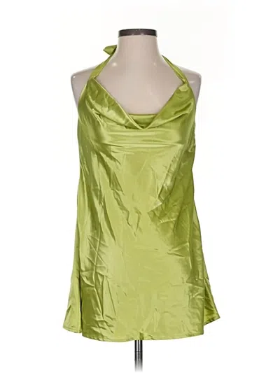 Pre-owned More To Come Cocktail Dress In Green