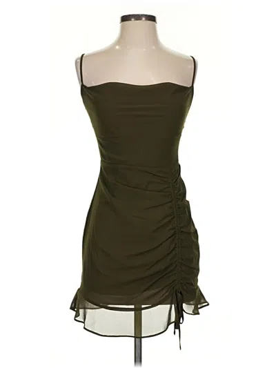Pre-owned More To Come Cocktail Dress In Green