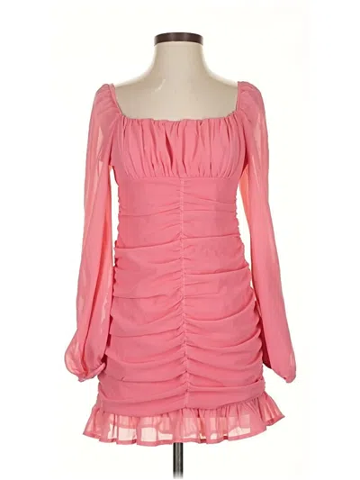 Pre-owned More To Come Cocktail Dress In Pink