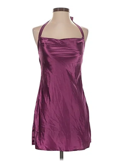 Pre-owned More To Come Cocktail Dress In Purple