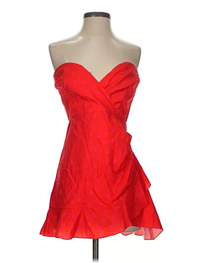 Pre-owned More To Come Cocktail Dress In Red