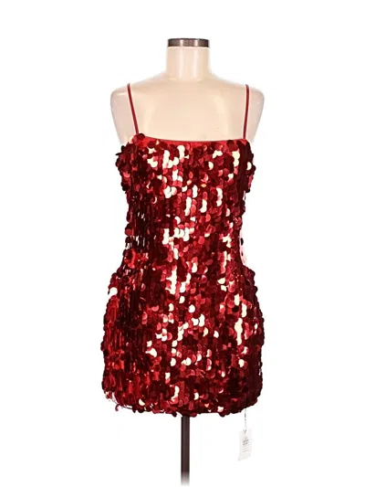 Pre-owned More To Come Cocktail Dress In Red