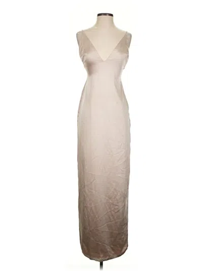 Pre-owned More To Come Cocktail Dress In Tan
