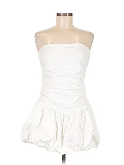 Pre-owned More To Come Cocktail Dress In White