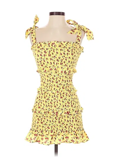 Pre-owned More To Come Cocktail Dress In Yellow