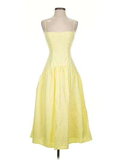 Pre-owned More To Come Cocktail Dress In Yellow