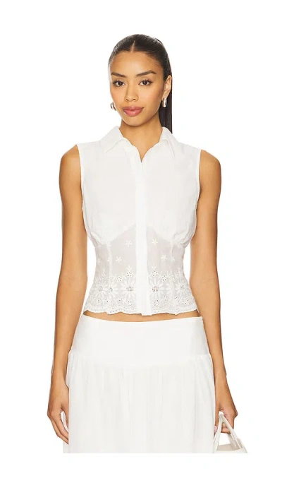 More To Come Danie Button Up Top