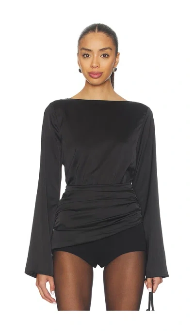 More To Come Daphne Blouse In Black