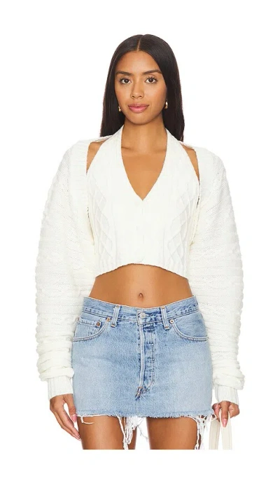 More To Come Darby Shrug In Ivory
