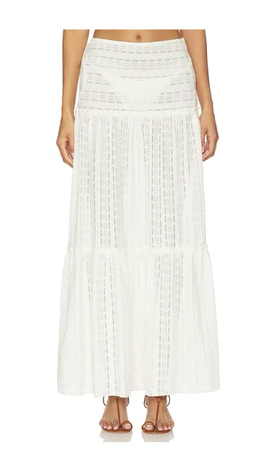 More To Come Darla Maxi Skirt In Gray