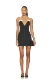 More To Come Delilah Mini Dress In Black