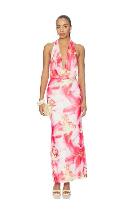 More To Come Desdemona Maxi Dress In Pink