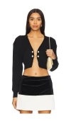 More To Come Destiny Cardigan Sweater In 블랙