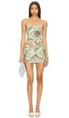 More To Come Doer Skirt Set In Cream Floral