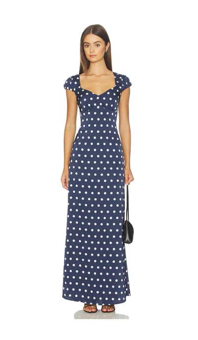 More To Come Dorothy Maxi Dress In Blue