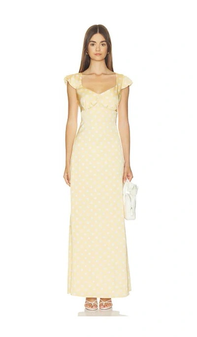 More To Come Dorothy Maxi Dress In Yellow