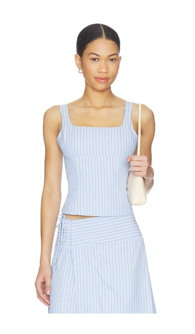 More To Come Dylan Top In Blue