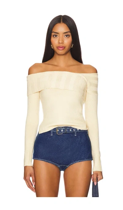 More To Come Effie Sweater In Toast
