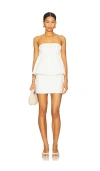 More To Come Elora Strapless Mini Dress In White