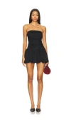 More To Come Emah Mini Dress In Black