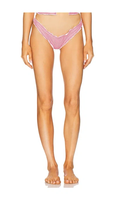 More To Come Evelyn Bikini Bottom In Red