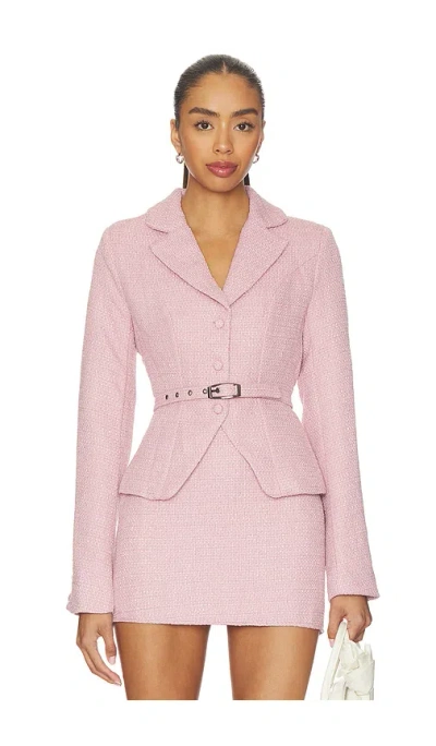More To Come Fawm Blazer In Purple