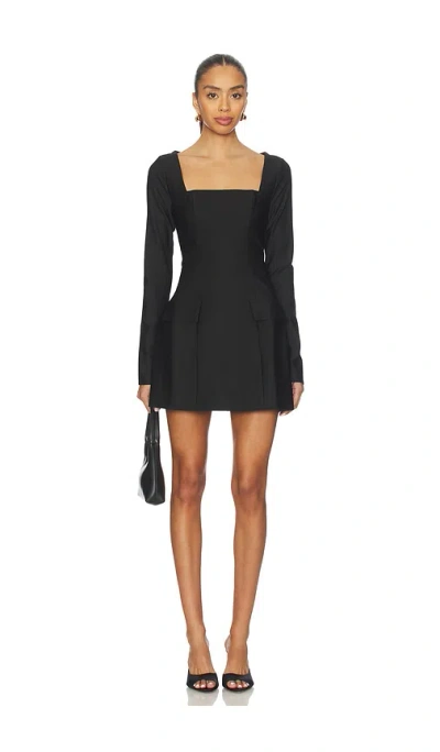 More To Come Fenna Mini Dress In Black