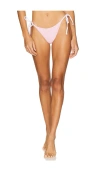 More To Come Fiorella Bikini Bottom In Pink