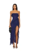 More To Come Frankie Maxi Dress In 藏青色